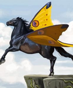 Fantasy Butterfly Horse Diamond Paintings