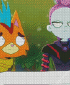 Final Space Characters Diamond Paintings