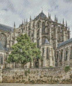 France Le Mans Cathedral Diamond Paintings