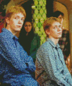 Fred Et George Weasley From Harry Potter Diamond Paintings