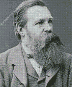 Friedrich Engels Philosopher Diamond Paintings