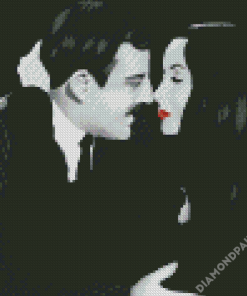 Gomez And Morticia Addams Diamond Paintings