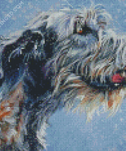 Irish Wolfhound Dog Art Diamond Paintings