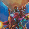 Iron Man Infinity Stones Marvel Hero Diamond Paintings