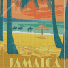 Jamaica Poster Diamond Paintings