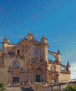 Jerez Cathedral In Cadiz Diamond Paintings