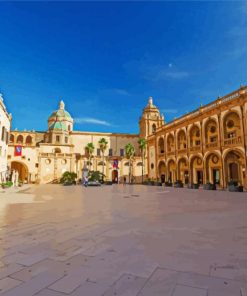 Kasbah Building in Mazara del Vallo Italy Diamond Paintings