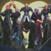 Kingdom Hearts Organization 13 Game Diamond Paintings