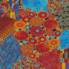 Klimt Flower Garden Abstract Diamond Paintings