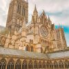 Lincoln Cathedral in England Diamond Paintings