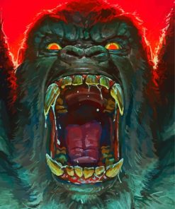 Mad King Kong Diamond Paintings