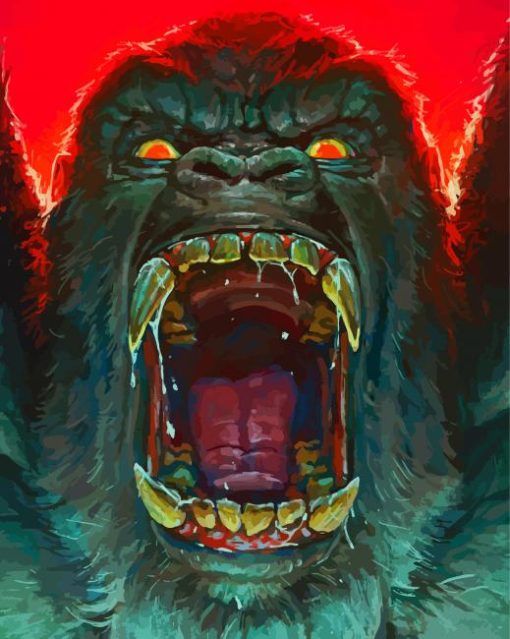 Mad King Kong Diamond Paintings