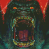 Mad King Kong Diamond Paintings