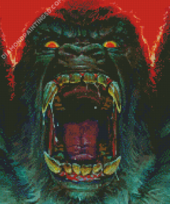 Mad King Kong Diamond Paintings