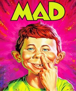 Mad Magazine Alfred E Neuman Diamond Paintings