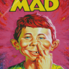 Mad Magazine Alfred E Neuman Diamond Paintings