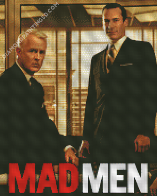 Mad Men Movie Poster Diamond Paintings