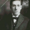 Monochrome Howard Phillips Lovecraft Diamond Paintings