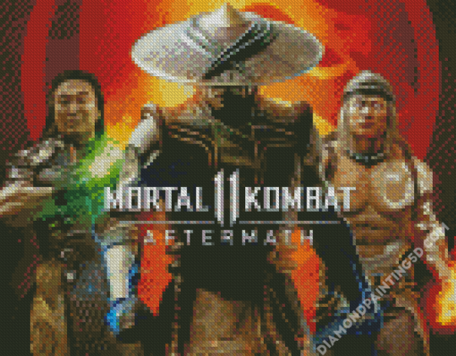 Mortal Kombat 11 Poster Diamond Paintings