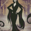 Morticia Addams Art Diamond Paintings