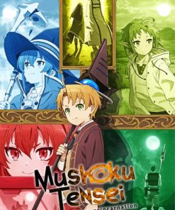 Mushoku Tensei Anime Poster Diamond Paintings