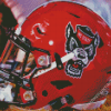 NC State Wolfpack Helmet Diamond Paintings