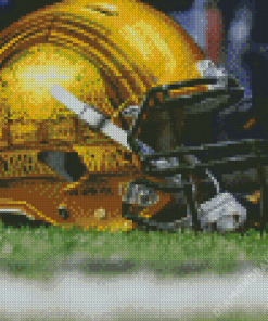 Notre Dame Helmet Diamond Paintings