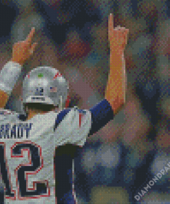 Patriots Player Tom Brady Diamond Paintings