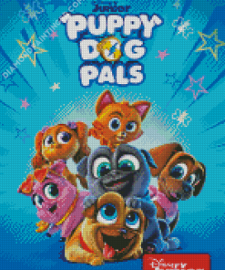 Puppy Pals Animation Diamond Paintings