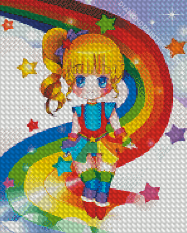 Rainbow Brite Animated Serie Diamond Painting 