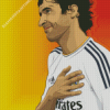 Raul Gonzalez Footballer Art Diamond Paintings