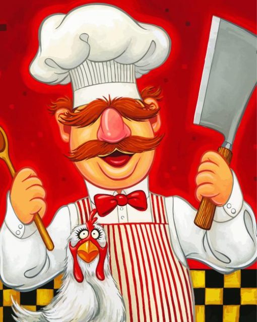 Swedish Chef Diamond Paintings