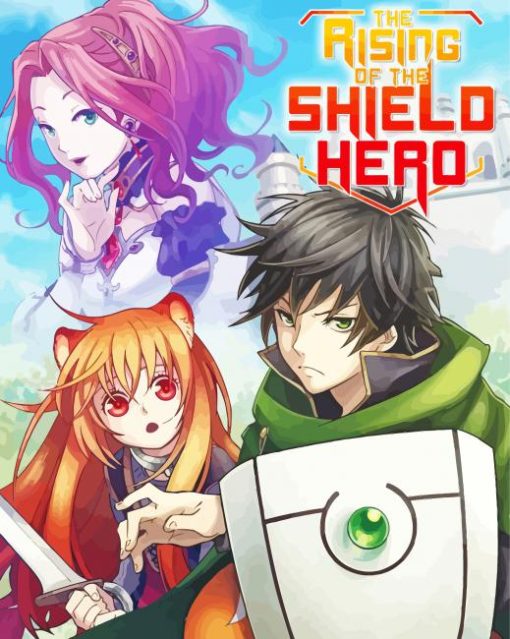 The Rising Of The Shield Hero Poster Diamond Paintings