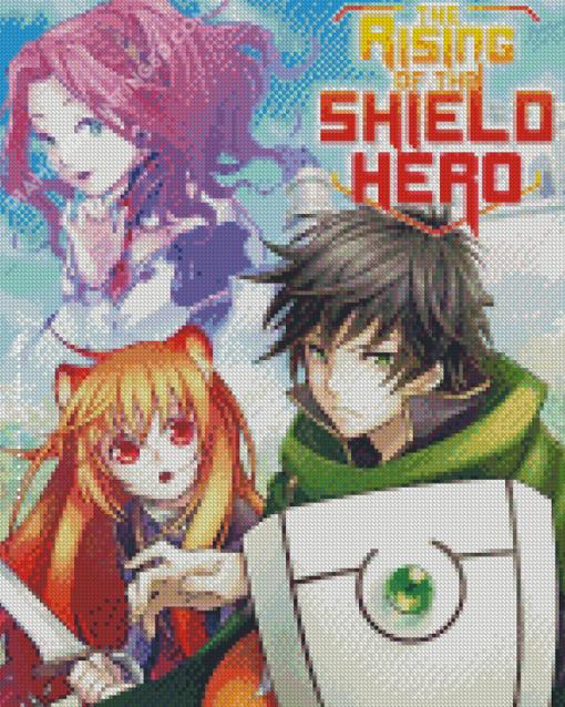 The Rising Of The Shield Hero Poster Diamond Paintings