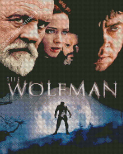 The Wolfman Movie Poster Diamond Paintings