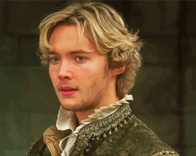 Toby Regbo Movie Character Diamond Painting 