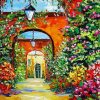 Aesthetic Garden Arch Art Diamond Paintings