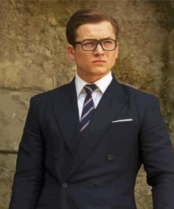 Classy Taron Egerton Diamond Paintings