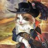 Classy Puss in Boots Diamond Paintings