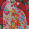 Colorful Kitten And Candy Diamond Paintings