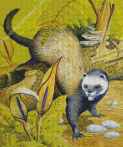 Cool Polecat Diamond Paintings