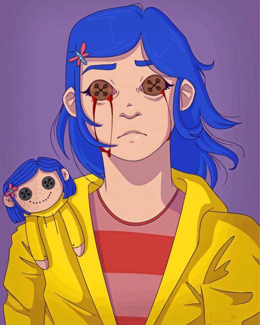 Diamond Painting Geek - Omg Coraline is done! She is even better