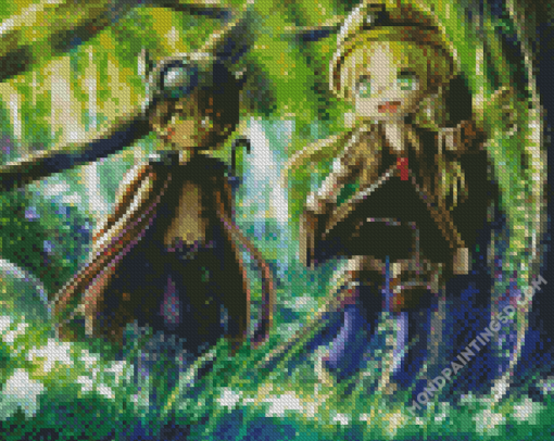 Cute Made In Abyss Diamond Paintings