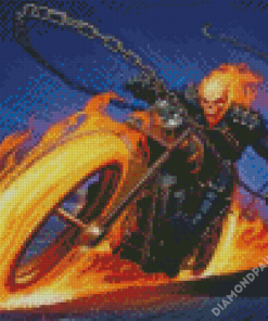 Ghost Rider Diamond Paintings