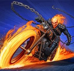 Ghost Rider Diamond Paintings