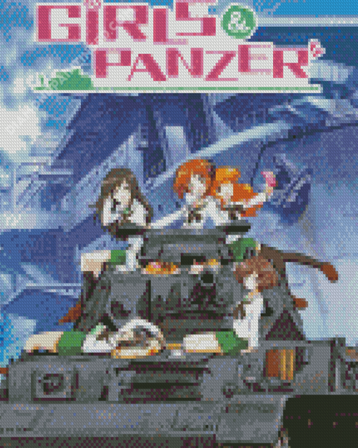 Girls Und Panzer Diamond Paintings