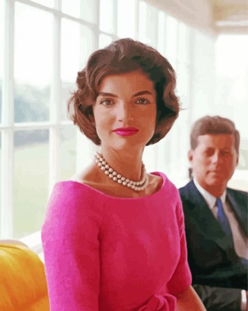 Gorgeous Jacqueline Kennedy Onassis Diamond Paintings