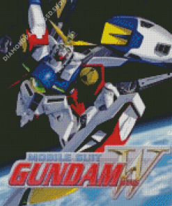 Gundam Wing Anime Poster Diamond Paintings