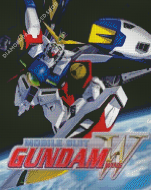 Gundam Wing Anime Poster Diamond Paintings