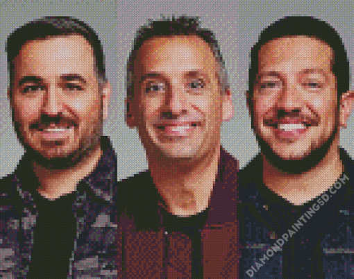 Impractical Jokers Characters Diamond Paintings